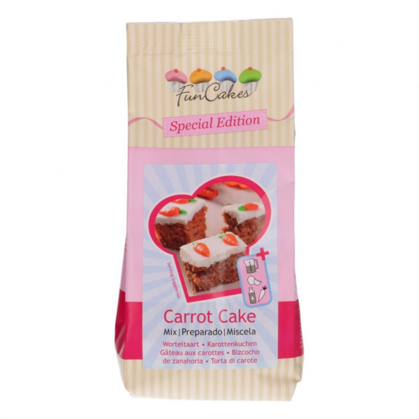 FunCakes Special Edition Bakmix voor Carrot Cake 500g