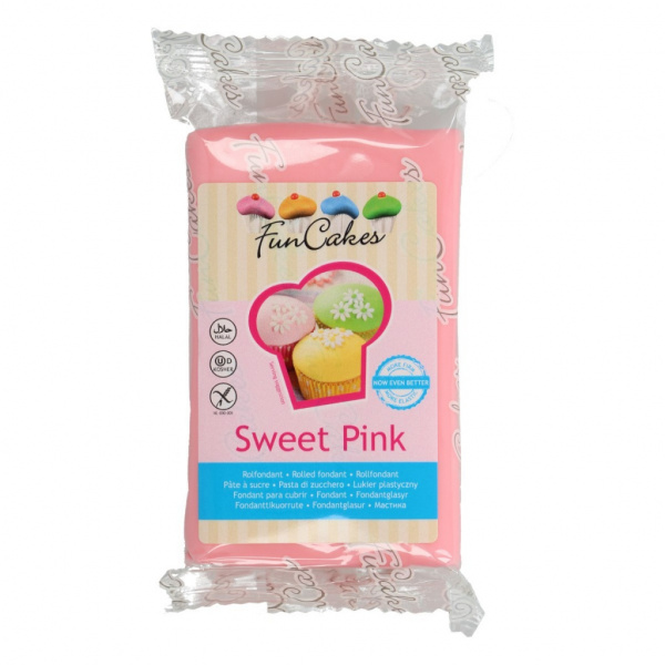 FunCakes Rolfondant Lichtroze 250g sweet pink