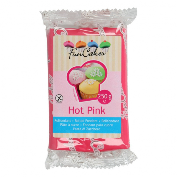 FunCakes Rolfondant Hot Pink 250g