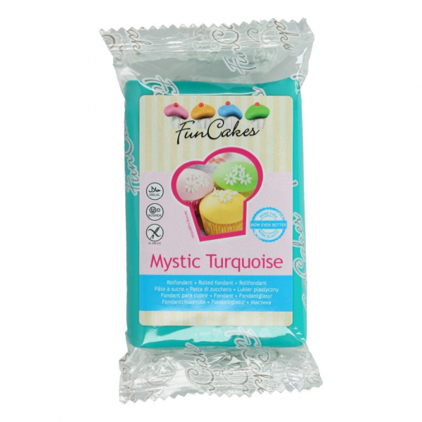 FunCakes Rolfondant Mystic Turquoise 250g