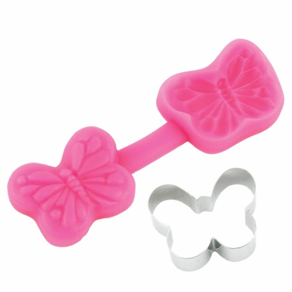 blossom sugar art cutter & mould set small butterfly