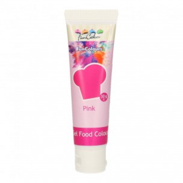 FunCakes Eetbare Kleurstof Gel Roze 30g