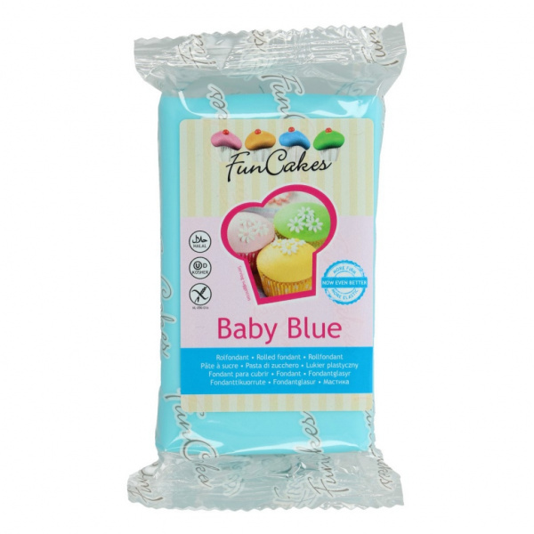 FunCakes Rolfondant Baby Blauw 250g