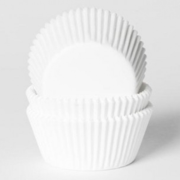 House of Marie Cupcakevormpjes cups Wit - pk/50