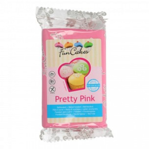 FunCakes Rolfondant Roze pretty pink 250g