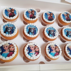 Frozen cupcakes