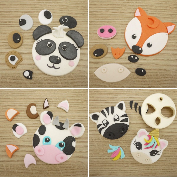 Cupcake pakket dieren - Afbeelding 3