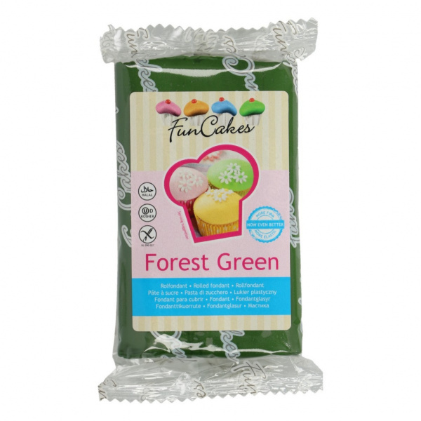 FunCakes Rolfondant Bos Groen 250g