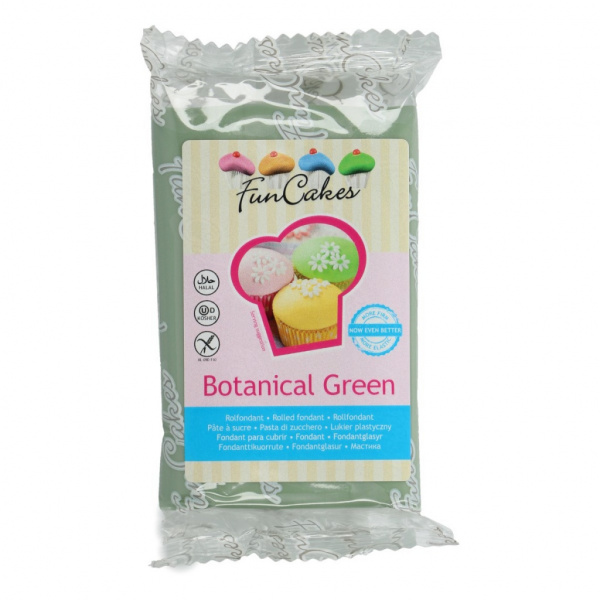 FunCakes Rolfondant Botanisch Groen 250g