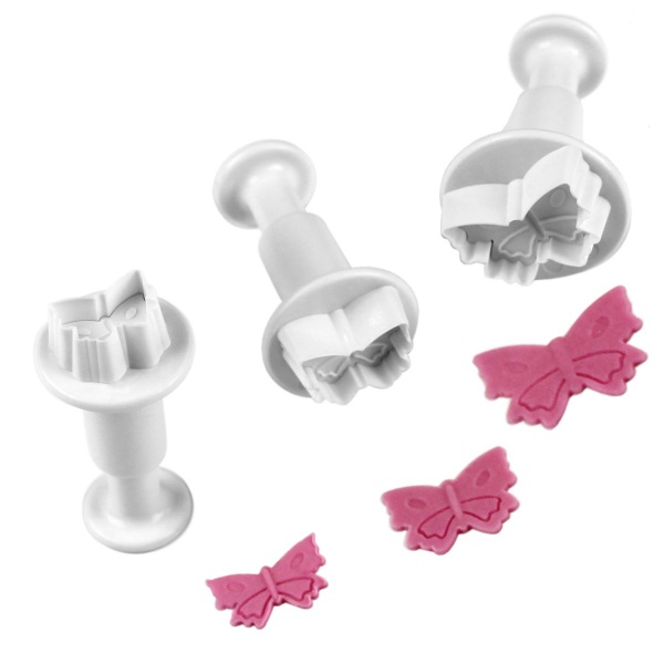 PME Mini Vlinder Plunger Uitsteker Set/3 - Afbeelding 3