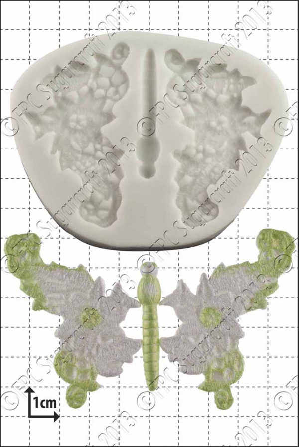 Lace Butterfly Kit' siliconen mal