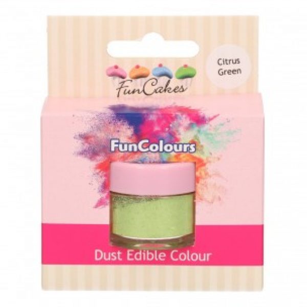 FunCakes Eetbare Kleurpoeder Citrus Groen