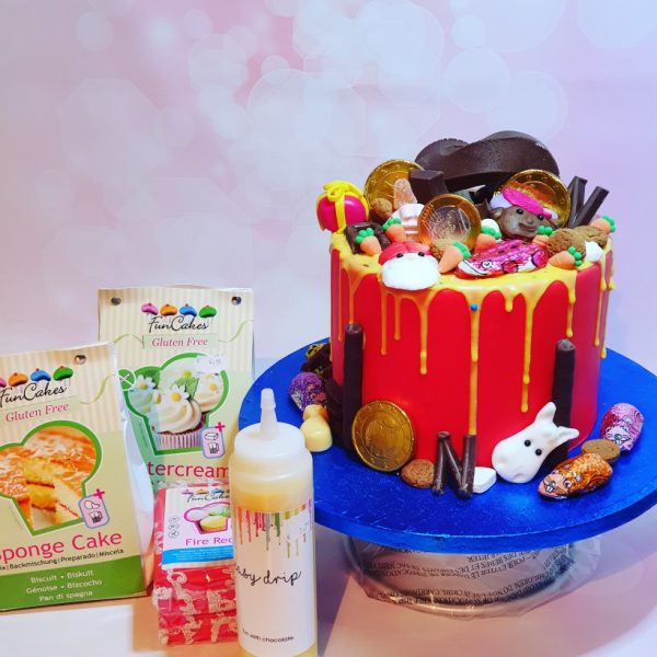 Sinterklaas Dripcake pakket glutenvrij