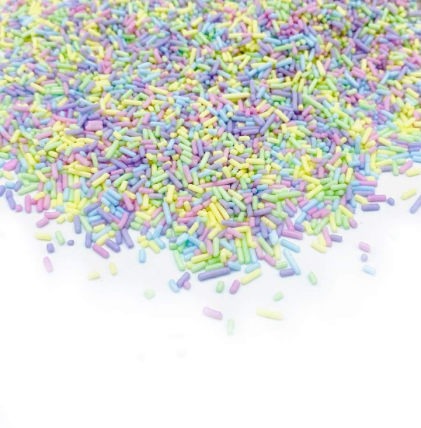 Pastel Strands sprinkles 90 gram tht korting