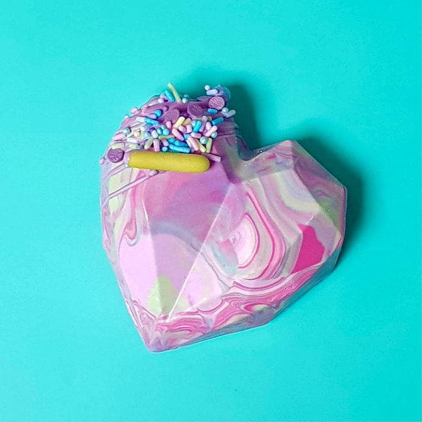 3d diamant harten mold - Afbeelding 5