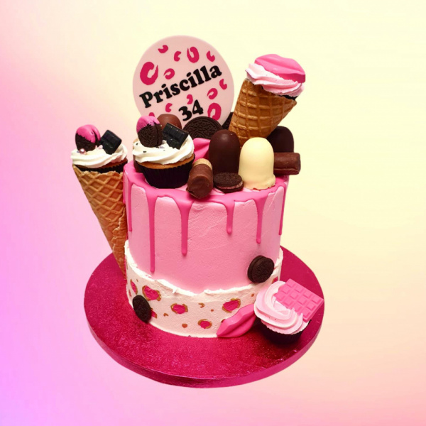 Dripcake model Priscilla