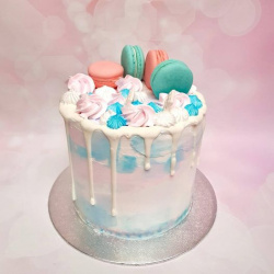 gender reveal taart gender reveal taart