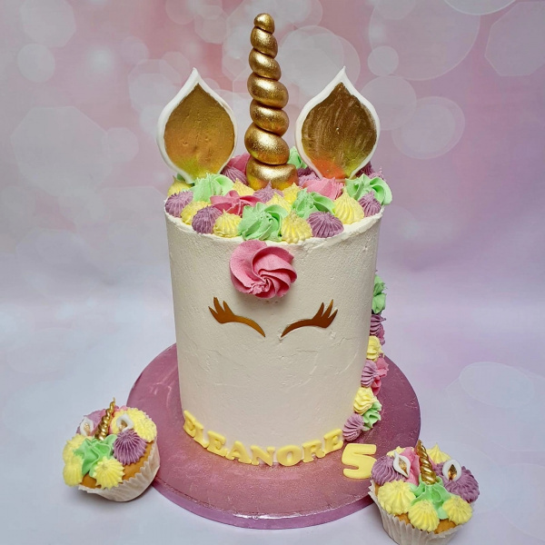 Cupcakes unicorn per 12 stuks