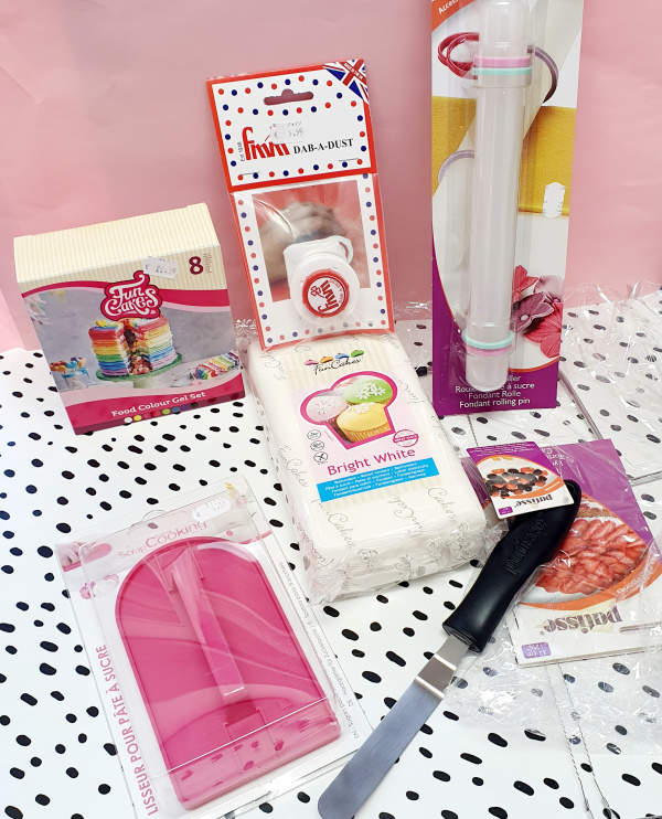 Beginners pakket taart decoratie