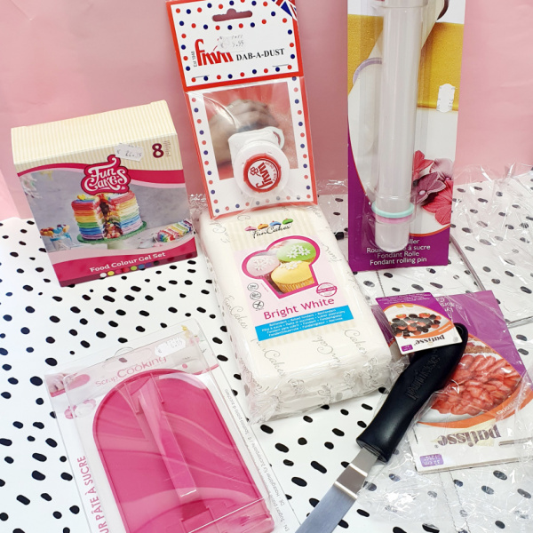 Beginners pakket taart decoratie