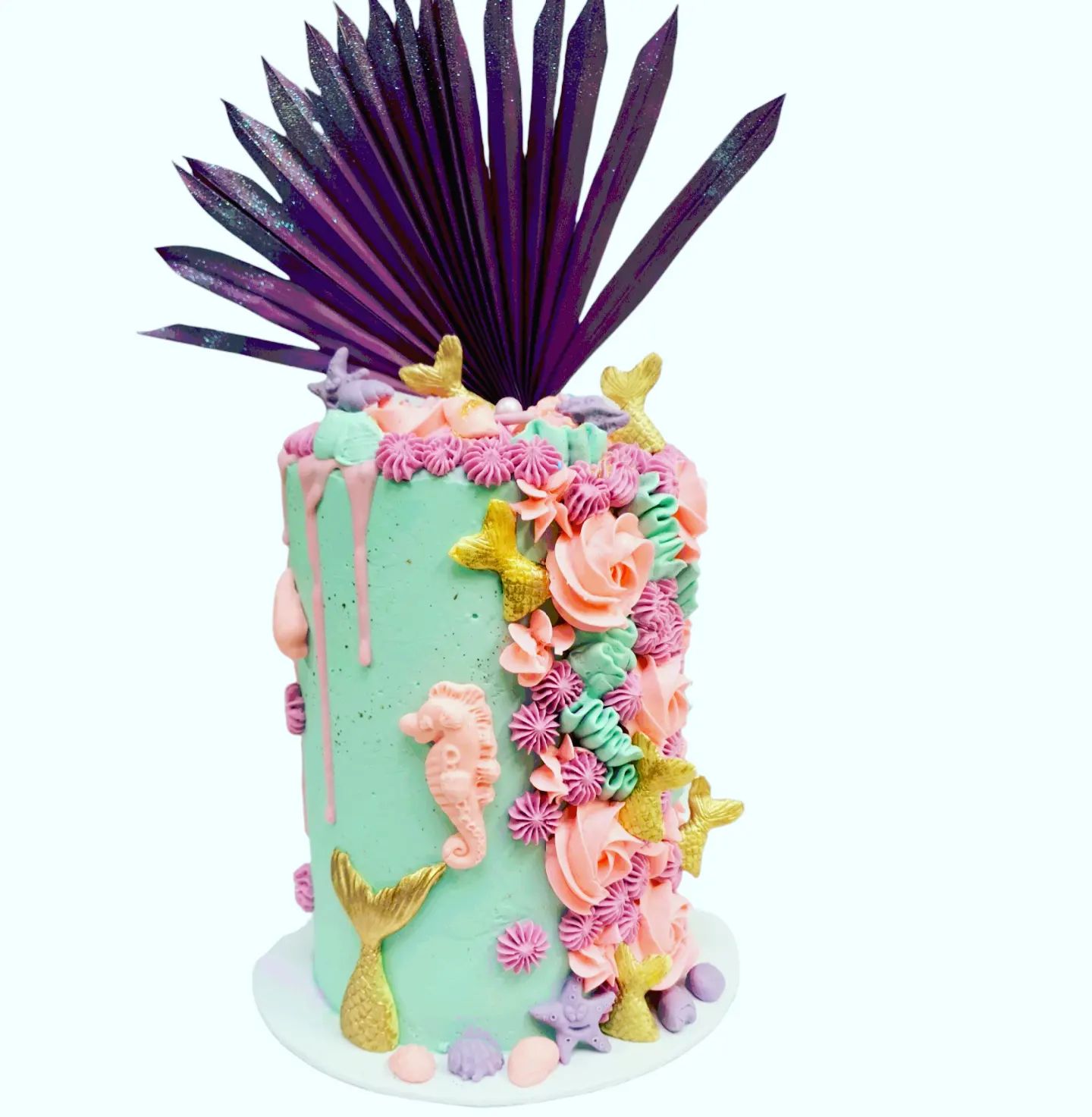 ZEEMEERMIN Wat een zaligheid om te maken, ik hou ervan, ZEEMEERMIN of unicorn, pastel kleurtjes..luv it. #zeemeermintaart #zeemeermin #mermaid #mermaidcake #verjaardagstaart #birthdaycake #pastelcake #instabake #instacake #hogetaart #deleukstethuisbakker inspired by @wishuponacupcake_