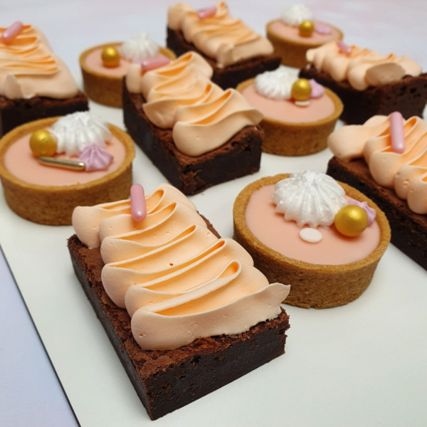 Stel je eigen kerstsweetbox samen: Brownie bites mini