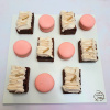 Brownie bites en macarons
