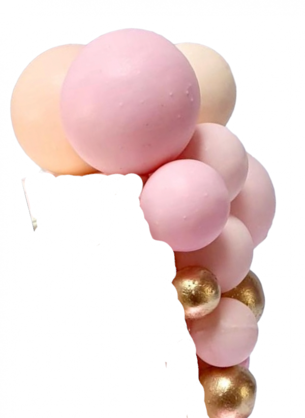 piepschuim ballen covered met chocolade