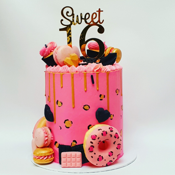 Sweet 16 taart /cake