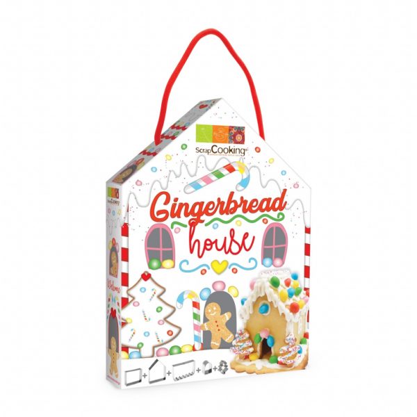 Scrapcooking Koekjesuitsteker Gingerbread House Set/7