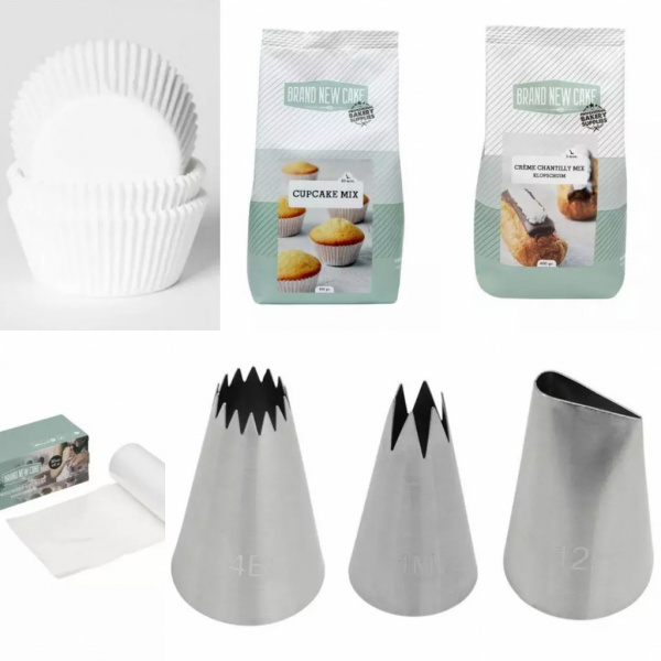 Cupcake spuittechnieken set