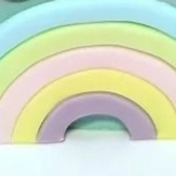 Regenboog op je taart