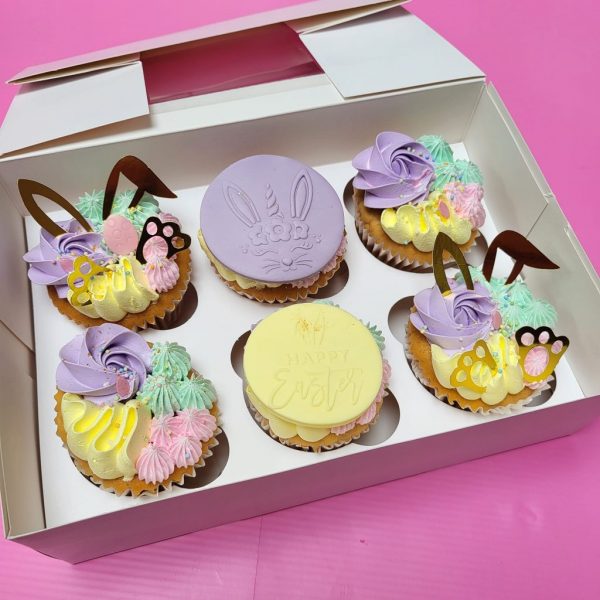 Paascupcakes 6 stuks