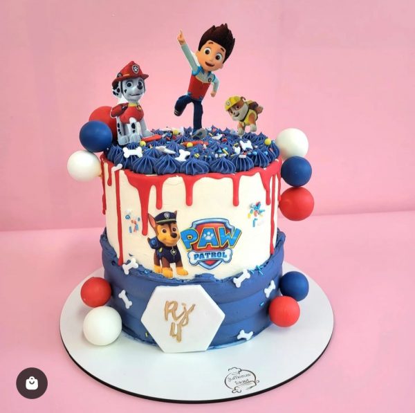 Paw patrol taart - Afbeelding 3