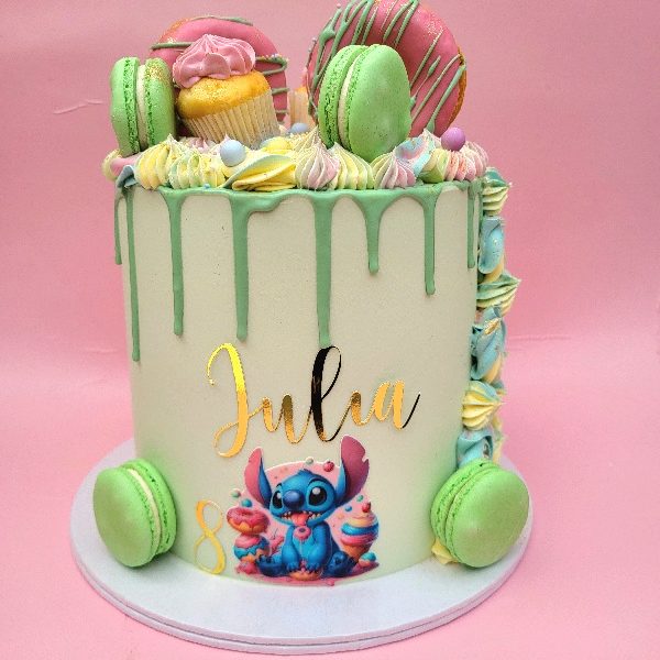 Stitch taart