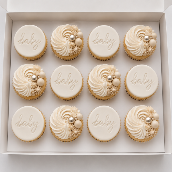 Baby cupcakes 12 stuks